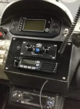 PCI Race Radios Icom F5021 Radio and Intercom Mounting Bracket Yamaha Rhino                                     - 1593 - Image 3