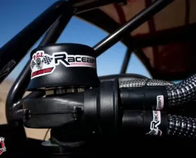 PCI Race Radios RaceAir Stealth Max Quad Funnel Blower Package Black