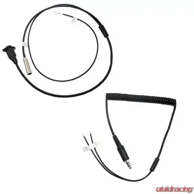 PCI Race Radios Male Pins for Comlink 10 or Harness Steering Wheel Push-To-Talk (PTT) with raw ends - 2527