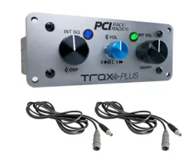 PCI Race Radios Trax Plus 2 Person Package Bluetooth On-Board Intercom