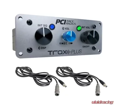 PCI Race Radios Trax Plus 2 Person Package Bluetooth and DSP On-Board Intercom - 2536