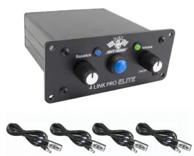 PCI Race Radios 4 Link Pro Elite Package 4 Bluetooth On-Board Intercom