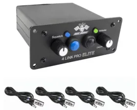 PCI Race Radios 4 Link Pro Elite Package 4 Bluetooth and DSP On-Board Intercom