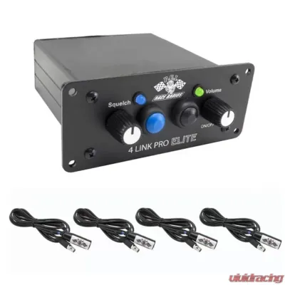 PCI Race Radios 4 Link Pro Elite Package 4 Bluetooth and DSP On-Board Intercom - 2558