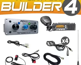 PCI Race Radios Trax Plus Builder Package 4 Bluetooth On-Board Intercom