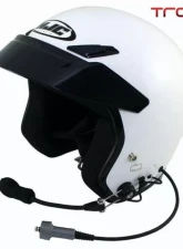 PCI Race Radios TRAX HJC CS-5N Open Face Wired Helmet Small Matte Black                                     - 2626 - Image 2