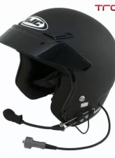 PCI Race Radios TRAX HJC CS-5N Open Face Wired Helmet Large White                                     - 2634 - Image 2