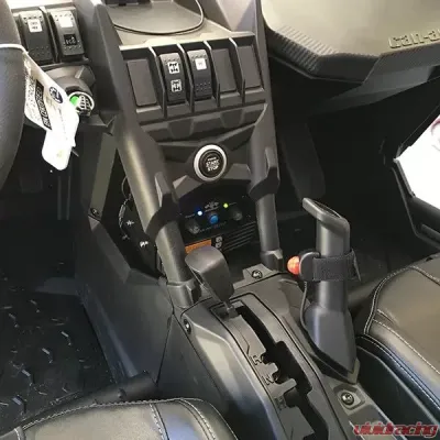 PCI Race Radios Icom Radio and Intercom Mounting Bracket Can-Am Maverick X3 - 2678