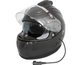 PCI Race Radios PCI Klim R1 Helmet Wired Small Matte Black