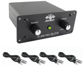 PCI Race Radios 4 Link Pro Elite Package 4 On-Board Intercom