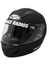 PCI Race Radios HJC CL-Y Youth Raw Helmet Medium Matte Black                                     - 3027 - Image 2