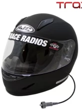PCI Race Radios TRAX HJC CL-Y Youth Wired Helmet Medium Black                                     - 3035 - Image 2