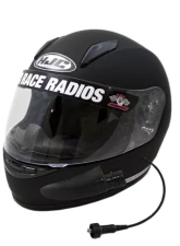 PCI Race Radios PCI HJC CL-Y Youth RaceAir Helmet Large Black                                     - 3039 - Image 2