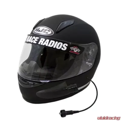 PCI Race Radios PCI HJC CL-Y Youth RaceAir Helmet Large Black - 3039