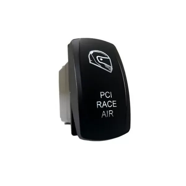 PCI Race Radios Amber LED Rocker Switch for RaceAir Blowers - 3236