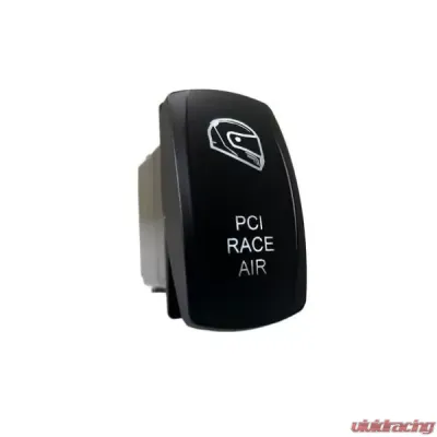 PCI Race Radios Amber LED Rocker Switch for RaceAir Blowers - 3236