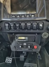 PCI Race Radios Turbo S Icom Radio Intercom Mounting Bracket Polaris Turbo S                                     - 3277 - Image 3