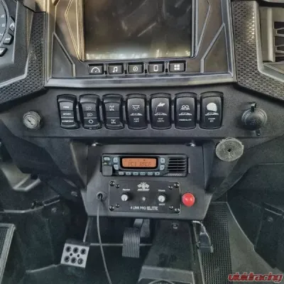 PCI Race Radios Turbo S Kenwood Radio Intercom Mounting Bracket Polaris Turbo S - 3279