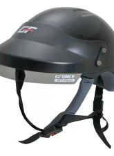 PCI Race Radios G Force Crew Helmet Gloss Small Black                                     - 3346 - Image 2