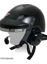 PCI Race Radios G Force Crew Helmet Gloss Small Black                                     - 3346 - Image 2