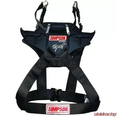 PCI Race Radios Hybrid Sport Head and Neck Restraint with Anchors X-Small - 3368