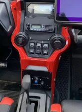 PCI Race Radios Icom Radio Intercom Mounting Bracket Honda Talon                                     - 3476 - Image 3