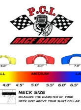 PCI Race Radios Necksgen Rev 2 Carbon Head and Neck Restraint Large                                     - 3613 - Image 3
