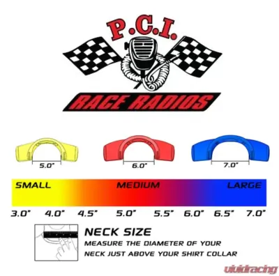PCI Race Radios Necksgen Rev 2 Carbon Head and Neck Restraint Large - 3613