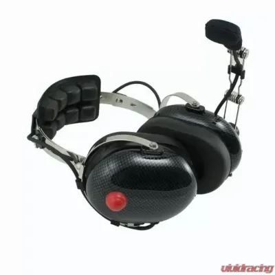 PCI Race Radios PCI Crew Chief Over-The-Head Headset Carbon Fiber - 5001