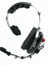 PCI Race Radios PCI Crew Chief Single Earpiece Over-The-Head Headset Black                                     - 5005 - Image 2