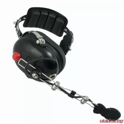 PCI Race Radios PCI Crew Chief Single Earpiece Over-The-Head Headset Black - 5005