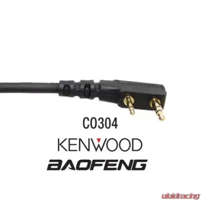 PCI Race Radios Kenwood 2-Pin Adapter Coil Cord for Boafeng - 5102