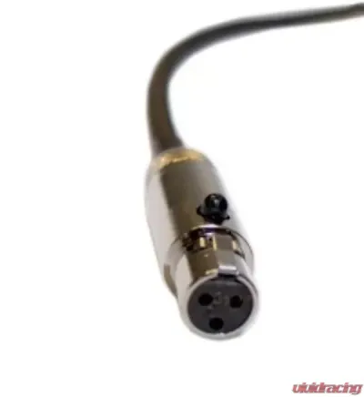 PCI Race Radios Push-To-Talk (PTT) Female Pins for 4 Link Pro Intercoms Panel Mount Straight Cord - 5306