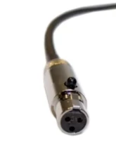 PCI Race Radios Push-To-Talk (PTT) Female Pins for 4 Link Pro Intercoms Panel Mount Straight Cord                                     - 5306 - Image 2