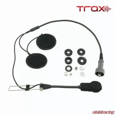 PCI Race Radios Trax Stereo Ear Piece Open Face Helmet Wiring Kit - 5410
