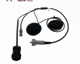 PCI Race Radios Trax Stereo Ear Piece and Jack Full Face Helmet Wiring Kit