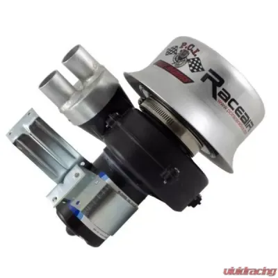 PCI Race Radios RaceAir Max Dual Funnel Blower Package Silver - 584