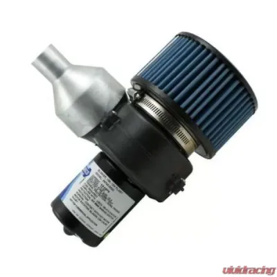 PCI Race Radios RaceAir BIG Single Funnel Blower Package Silver - 586