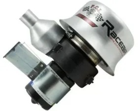 PCI Race Radios RaceAir BIG Single Funnel Blower Package Silver