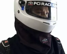 PCI Race Radios Single Layer Nomex Helmet Skirt Black