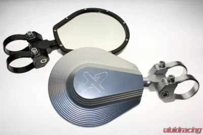 Axia Alloys 6" Flat Folding Side Mirror - MOD6FSM