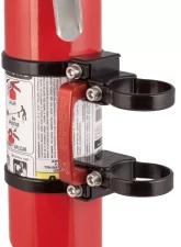 Axia Alloys Quick Release Fire Extinguisher Mount with 2.5lb Halotron Red                                     - MODFM2.5HR - Image 4