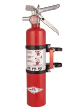 Axia Alloys Quick Release Fire Extinguisher Mount w/ 2.5lb ABC Red Amerex                                     - MODFMAR - Image 7