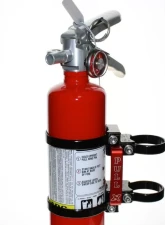 Axia Alloys Quick Release Fire Extinguisher Mount w/ 2.5lb ABC Red Amerex                                     - MODFMAR - Image 3