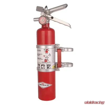 Axia Alloys Quick Release Fire Extinguisher Mount w/ 2.5lb ABC Red Amerex - MODFMAR