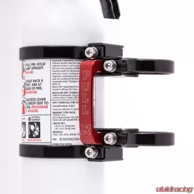 Axia Alloys Quick Release Fire Extinguisher Mount w/ 2lb BC Kidde Extingushier - MODFMK