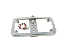 Axia Alloys Bolt On Lighted License Plate Frame