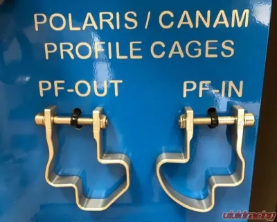 Axia Alloys Inward Profile Cage Clamp Can-Am | Polaris - MODCLPFIN