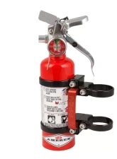 Axia Alloys Quick Release Fire Extinguisher Mount with 1.4lb Halotron Red                                     - MODFM1.4HR - Image 2