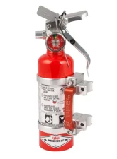 Axia Alloys Quick Release Fire Extinguisher Mount with 1.4lb Halotron Red                                     - MODFM1.4HR - Image 3